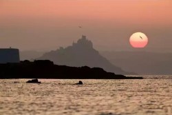 Sunrise over St. Michaels Mount