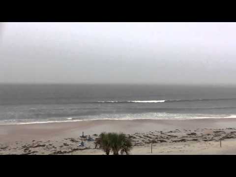 SEE IT: Lightning strikes off Daytona Beach caught on video – YouTube
