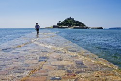 Racing the tide at St. Michaels Mount