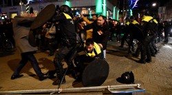 Watch furious Turkish protesters rally in Rotterdam streets amid Dutch row with Ankara (VIDEOS)  ...