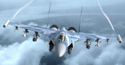 Fully loaded SU35 – Flanker