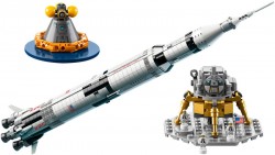 Live Out Your Astronaut Dreams With Lego’s Meter-Tall NASA Apollo Saturn V Rocket