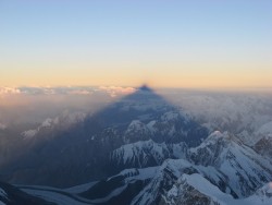 The Shadow of K2, projected into China across hundreds of miles.