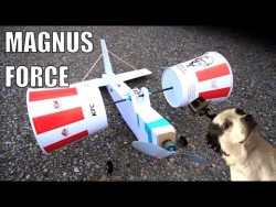 RC KFC bucket aeroplane (magnus effect) – YouTube