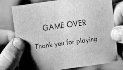 Game over, thank you for playing