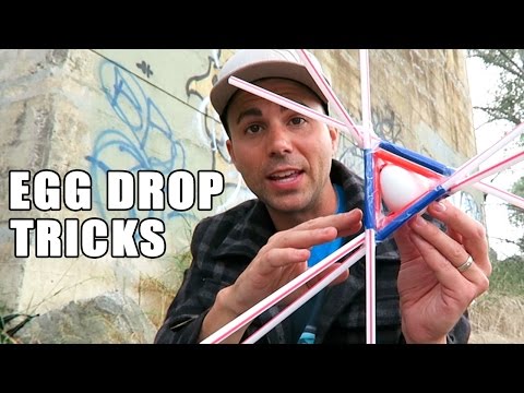 1st place Egg Drop project ideas- using SCIENCE – YouTube