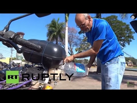Brazil: This motorbike runs on WATER! – YouTube