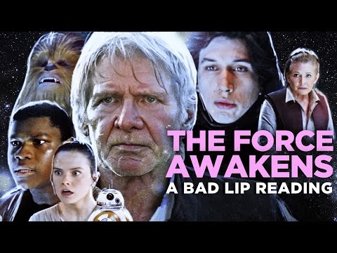 “THE FORCE AWAKENS: A Bad Lip Reading” (Featuring Mark Hamill as Han Solo) – YouTube
