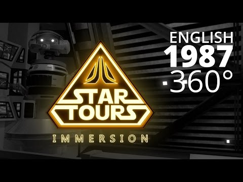 Star Tours: Immersion (1987) – English 360° – YouTube