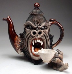 Animals armed with guns & snake oil salesmen: The confrontational ceramics of Mitchell Graft ...