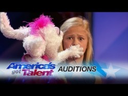 Darci Lynne: 12-Year-Old Singing Ventriloquist Gets Golden Buzzer – America’s Got Ta ...