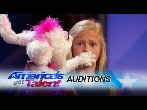 Darci Lynne: 12-Year-Old Singing Ventriloquist Gets Golden Buzzer – America’s Got Talent 2017 – YouTube