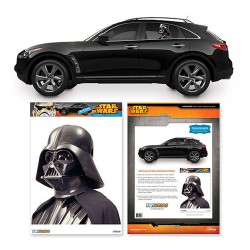 Star Wars Darth Vader Passenger Series Car Decal – Fanwraps – Star Wars – Car  ...