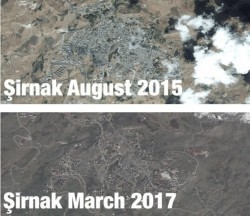 70% of Kurdish city wiped out by Turkish forces last year. This is in Turkey, a supposed NATO Al ...