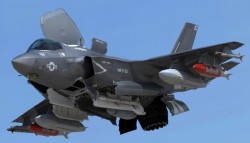 F35 VTOL version fully loaded