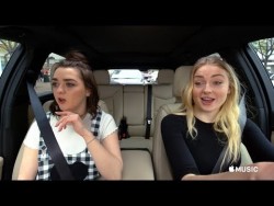 Carpool Karaoke: The Series — Sophie Turner & Maisie Williams Preview — Apple Music –  ...