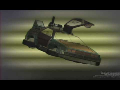 Kids Logic ML02 Magnetic Levitating DeLorean Time Machine – YouTube
