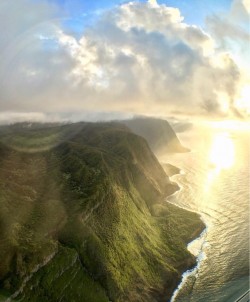 Hawaii from the sky