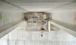 Parasite architecture: inside the self-built studio hanging under a bridge in Valencia | Cities  ...