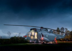 Scottish Owners Converted This Old Helicopter into a Stunning Mini Hotel Suite