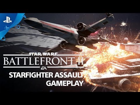Star Wars Battlefront II – Starfighter Assault Gameplay Demo | PS4 – YouTube