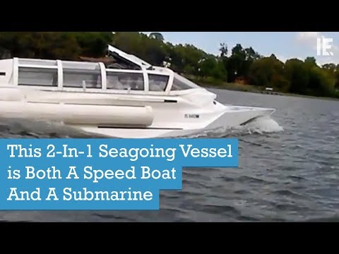 This 2-In-1 Seagoing Vessel is Both A Speed Boat And A Submarine – YouTube