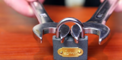 This is How You Can Open A Lock With 2 spanners