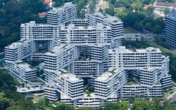 The Interlace building in Singapore