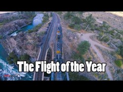 Flight of the Year // Trains, Bridges, Rapids, Mountains, Sunset, Gapping, Perching, Powerloopin ...