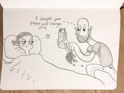 Guy Has Been Drawing A Comic Every Day For His Partner For Five Whole Years