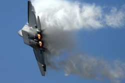 An F22 disguising itself as a cloud