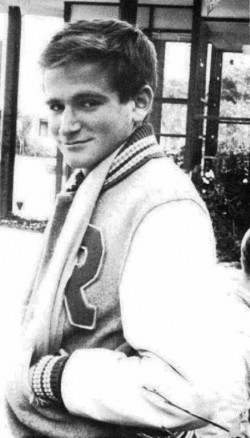 18 year old Robin Williams photographed in his Senior year of High School, 1969