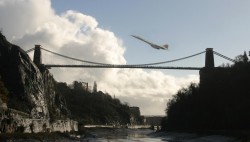 Concords final flight over Bristol