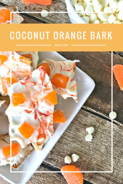 Coconut Orange Bark Recipe | Home Jobs By Mom