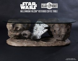 Millennium Falcon™ Asteroid Coffee Table – Regal Robot