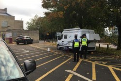 Parking officers turned blind eye to travellers’ caravans on Northampton car park –  ...
