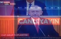 State-Run TRT Cuts Live Broadcast as Kılıçdaroğlu Shows Documents – english