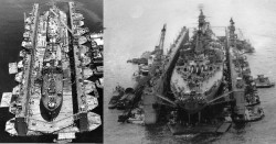 The Gigantic Floating Dry Docks That Could Repair Battleships And Carriers Thousands Of Miles Fr ...