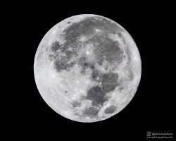 The International Space Station crossing a full moon! The ISS orbits Earth at 17,500mph, and thi ...