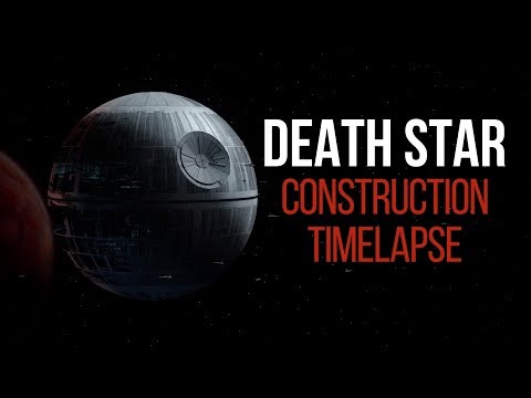 Death Star Construction Timelapse – YouTube