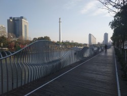 Great idea, a fence with seating