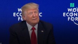 Trump Booed At Davos For Criticizing ‘Fake’ Media