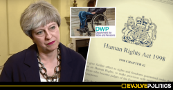 A new DWP legal challenge has exposed the real reason Theresa May wants to scrap our human right ...