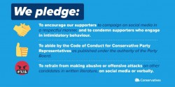 Tory’s completely useless and ignored code of conduct pledge