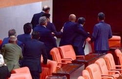 HDP MP Toğrul’s Shoulder Broken by AKP MPs in Parliament – english