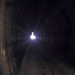 The light at the end of the tunnel