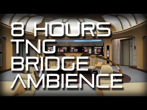 Star Trek: TNG Bridge Background Ambience **8 HOURS** (Wear headphones!) – YouTube
