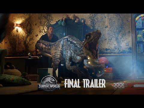 Jurassic World: Fallen Kingdom – Final Trailer [HD] – YouTube