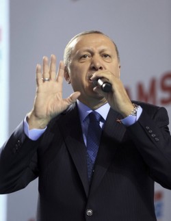 Turkey’s president calls anti-war students terrorists