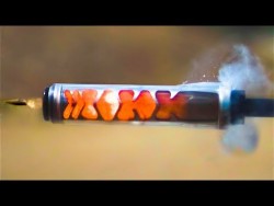 See Through Suppressor in Super Slow Motion (110,000 fps)  – Smarter Every Day 177 – ...